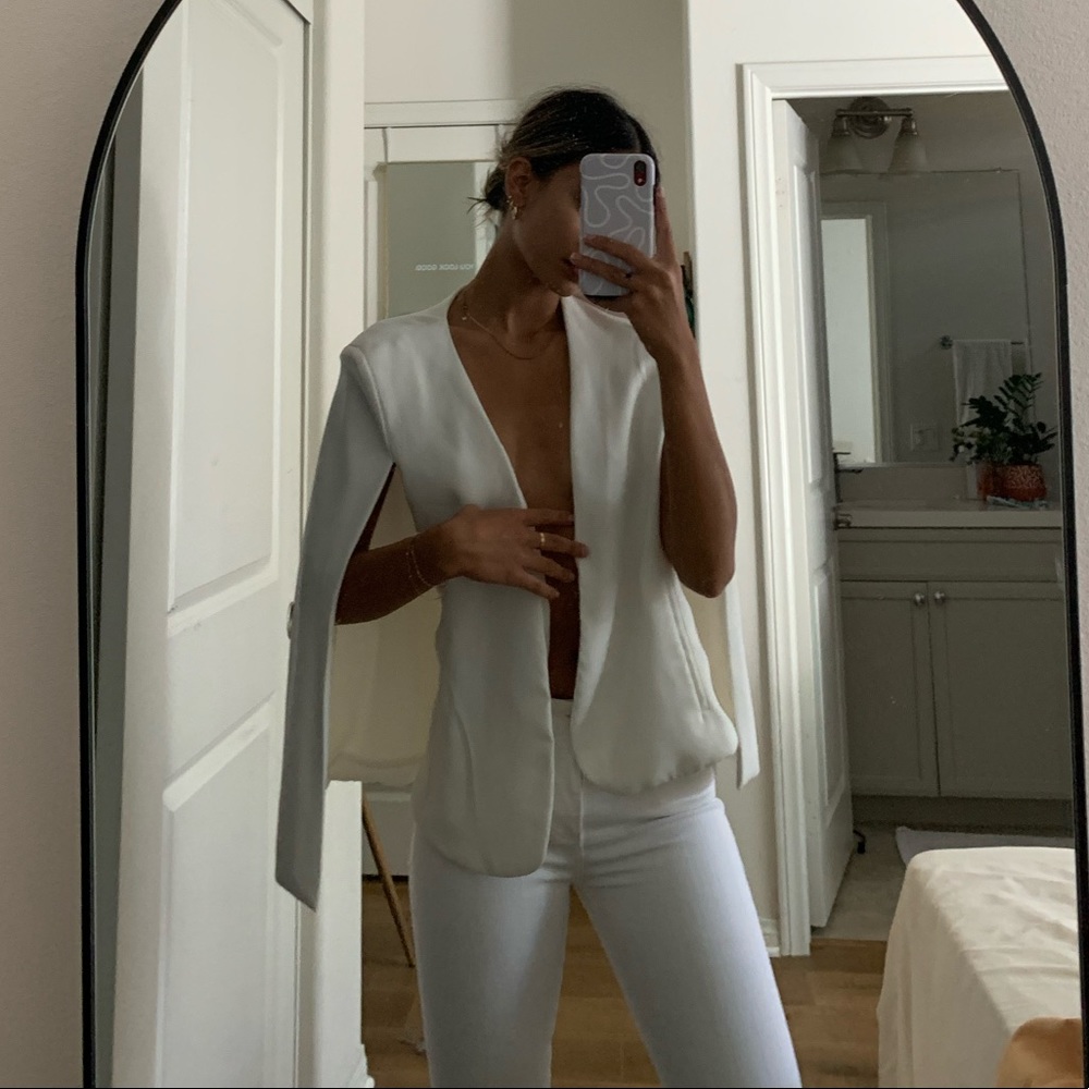 White Cape/Blazer